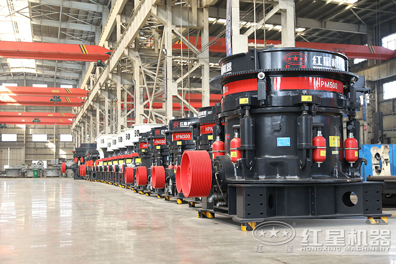 石子破碎機成套設備車間一角 石子破碎機成套設備車間一角