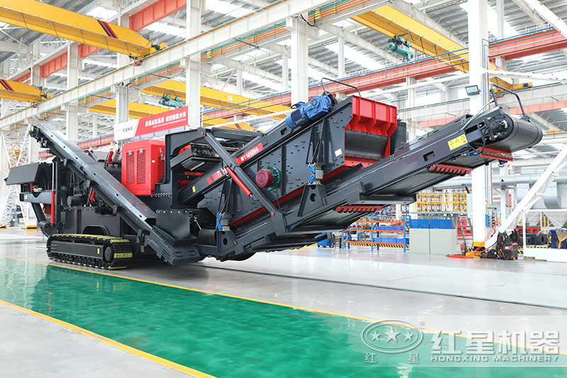 履帶移動式石子破碎機 履帶移動式石子破碎機
