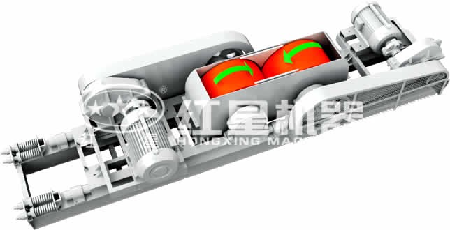 對輥式破碎作業(yè)原理 對輥式破碎作業(yè)原理