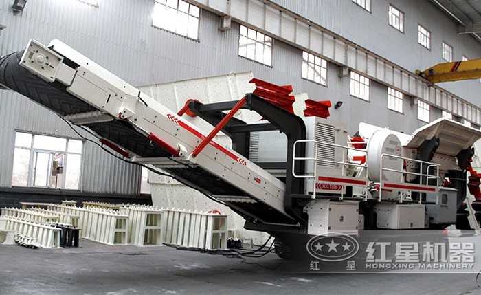 紅星移動履帶一體式破碎機應(yīng)用領(lǐng)域廣 紅星移動履帶一體式破碎機應(yīng)用領(lǐng)域廣