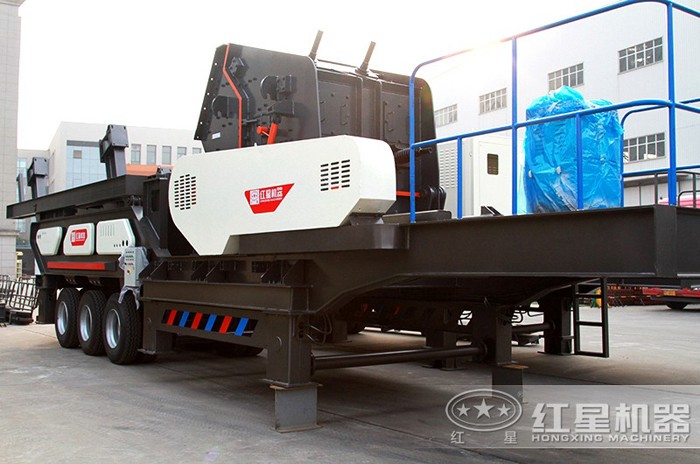 輪胎式車(chē)載移動(dòng)破碎機(jī)