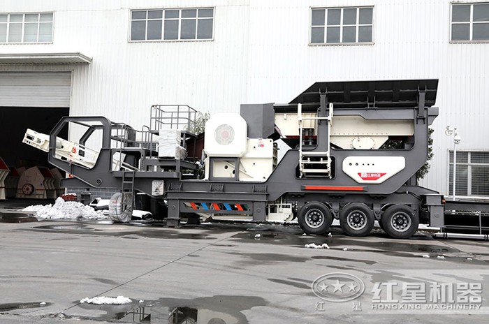 小型鄂式移動碎石機(jī) 小型鄂式移動碎石機(jī)