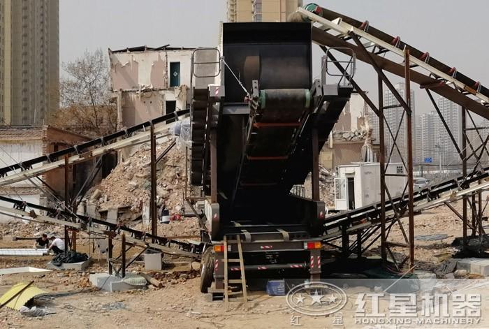 建筑垃圾粉碎篩分一體化設備 建筑垃圾粉碎篩分一體化設備