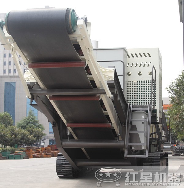 履帶式移動(dòng)石頭細(xì)碎機(jī) 履帶式移動(dòng)石頭細(xì)碎機(jī)