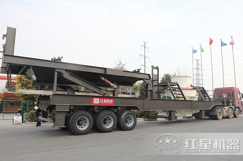 移動式河卵石破碎機(jī)