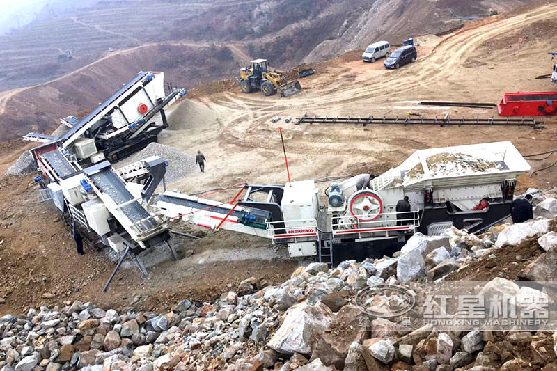 三臺(tái)聯(lián)機(jī)，效能高破碎，可安排就近現(xiàn)場(chǎng)考察