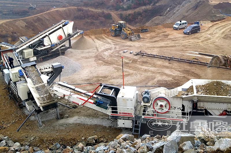 山東棗莊打砂破碎一體機(jī)現(xiàn)場
