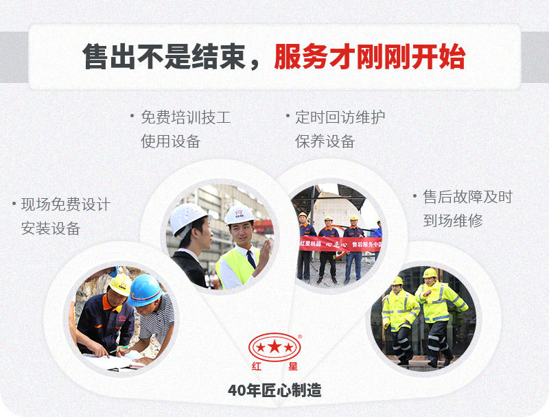 選擇紅星機器新型錘破碎石機，售后有保證