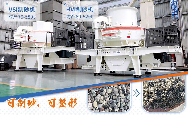 生產(chǎn)機制砂專用設備：制砂機