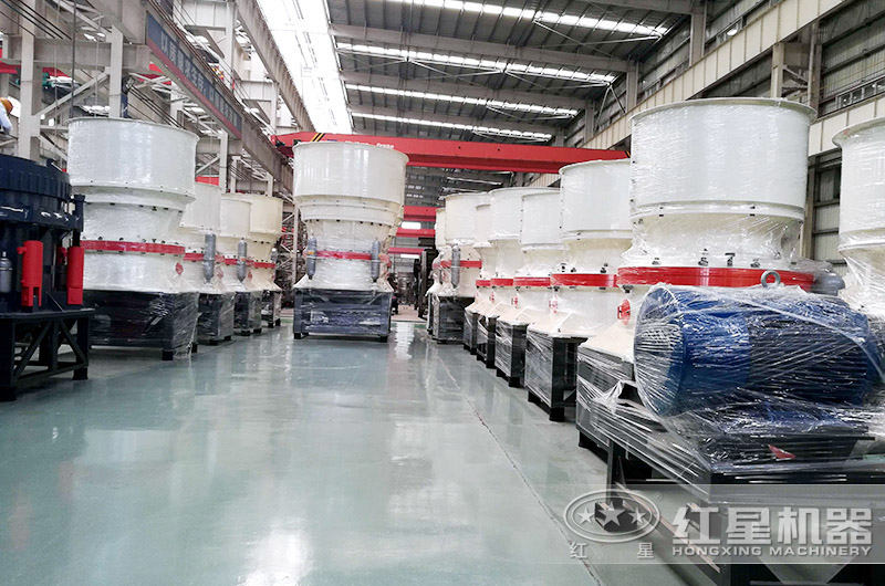 大型圓錐式破碎機(jī)立體設(shè)計(jì)，占地面積小，作業(yè)效率高