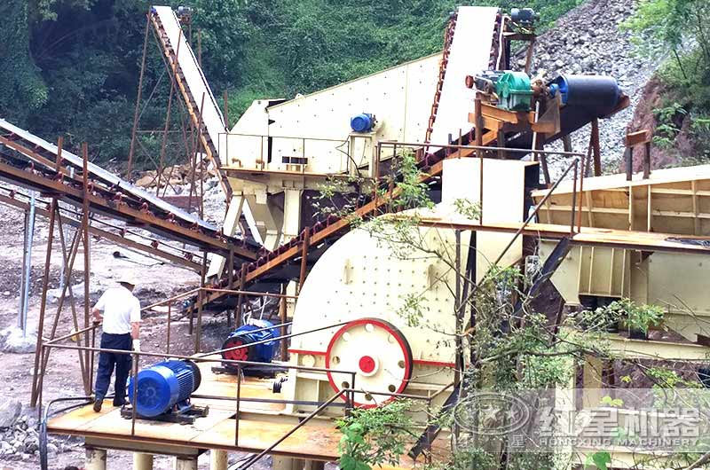 兩臺錘破共同作業(yè)，提高效率