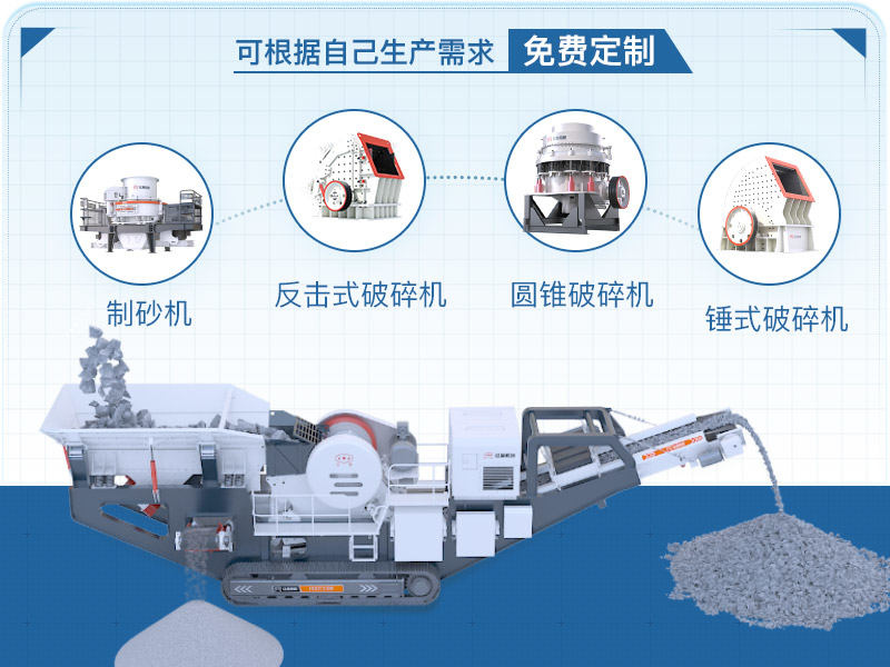車載碎石機(jī)配置方案多種多樣，可按需定制
