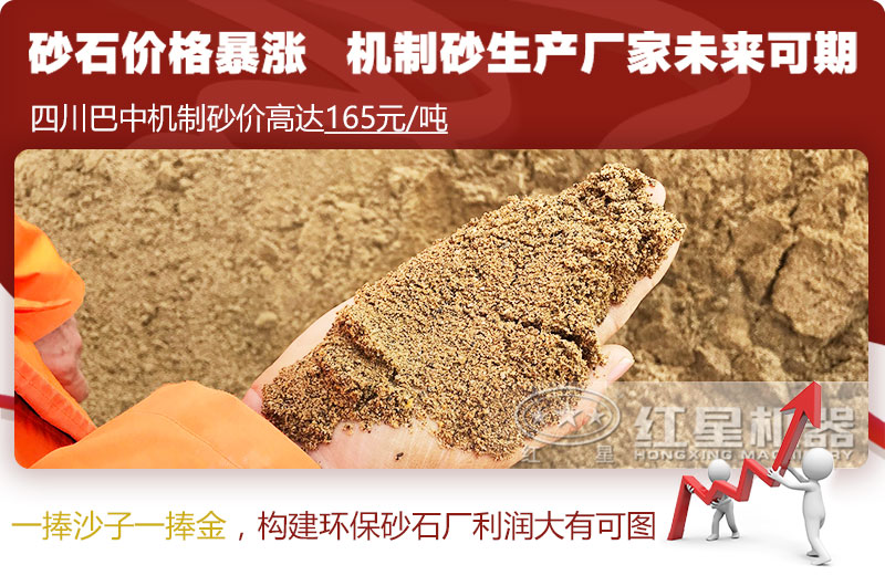 沙子利潤高，前景好