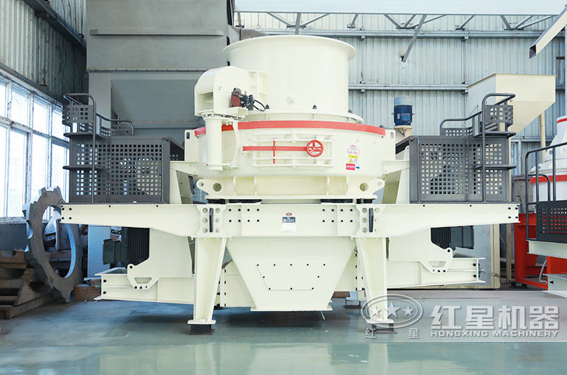 花崗巖用打沙機，成品骨料粒度細、均勻、粒形好