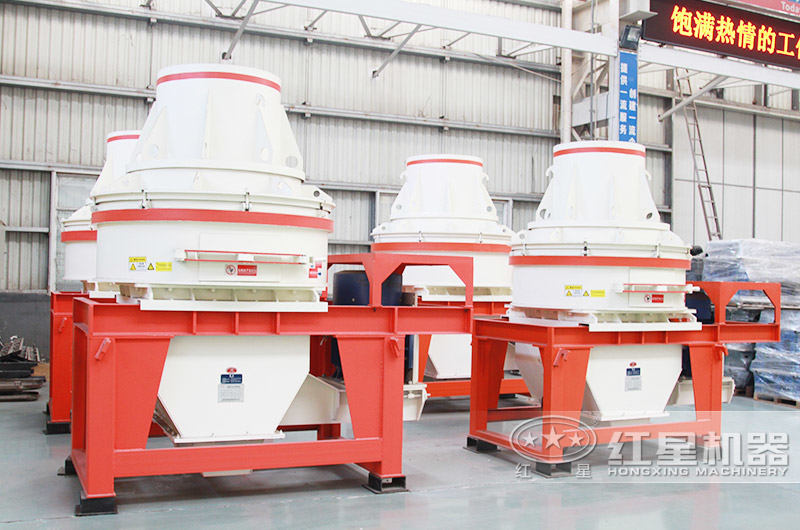 直通沖擊式制砂機，體積小，移動方便