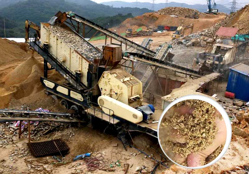 大型石頭與土分離機(jī)，智能方便