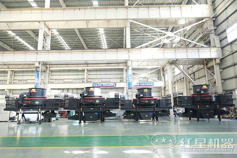 紅星機(jī)器石頭打沙設(shè)備車(chē)間現(xiàn)貨